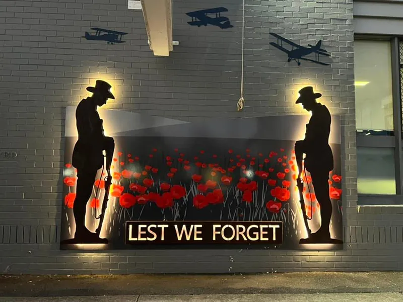 Front sign